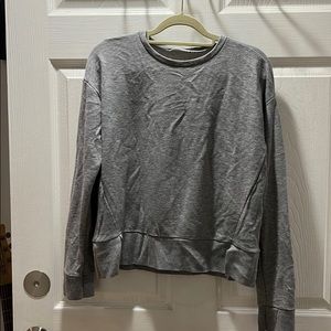 Zara grey pull over sweater